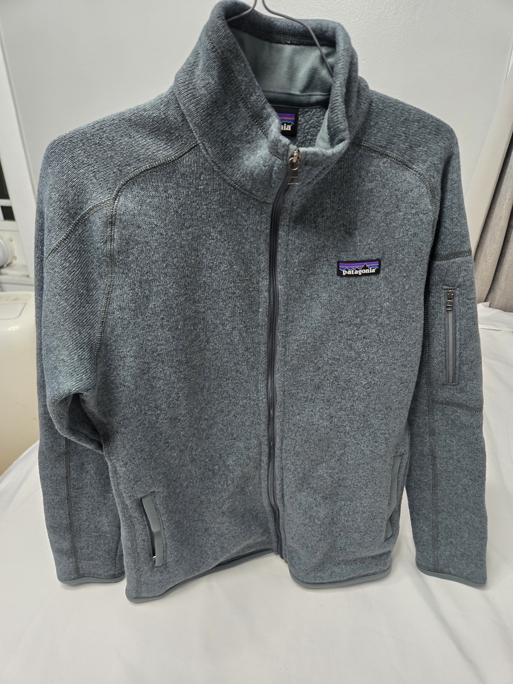 #Patagonia Womens Green Full-Zip Fleece Jacket
